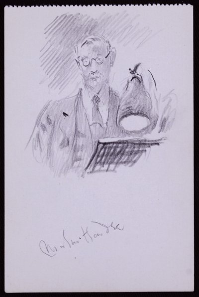 Portret van Martin Hardie (c.1931) door Francis Wilfred Lawson