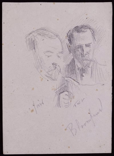 Portret van Reginald Blomfield door Francis Wilfred Lawson