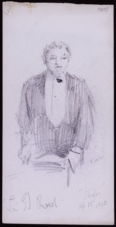Portret van Sir Edward Reid door Francis Wilfred Lawson