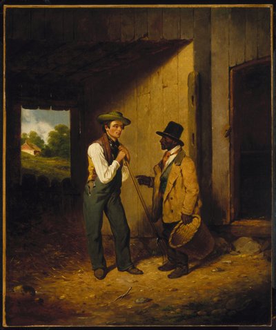 Alleen maar praatjes en geen daden door Francis William Edmonds