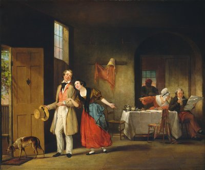 De Verlegen Neef door Francis William Edmonds