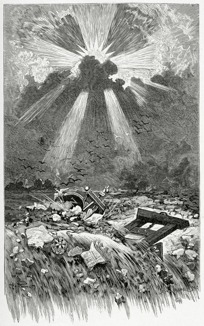 La Débacle - illustratie uit Napoléon le Petit, 19e eeuw door Francis and Scott, Henry Fowke