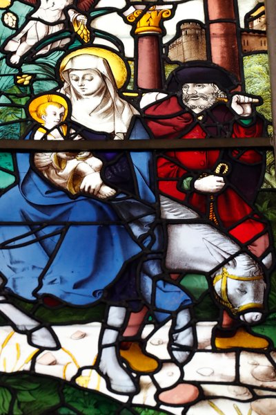 Batalha Klooster. Heilige Familie. Vlucht naar Egypte. Portugal. door Francisco (attr.to) Henriques