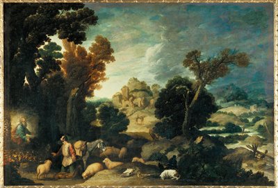 Le buisson ardent - Mozes en de brandende struik ... door Francisco Collantes