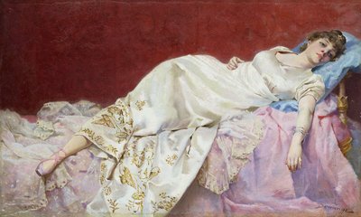 Een moment van rust door Francisco Domingo Marqués