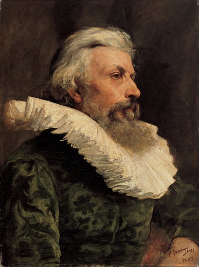 Hoofd van een heer door Francisco Domingo Marqués