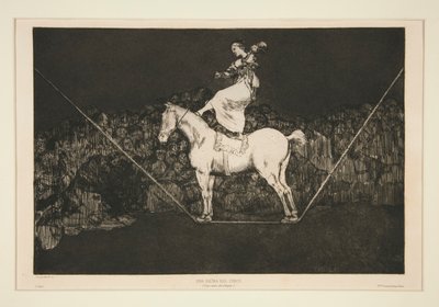 Punctuele Dwaasheid, ongenummerde plaat uit de serie Los proverbios door Francisco de Goya