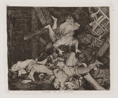 Estragos de la guerra (Verwoestingen van de Oorlog), Plaat 30 uit Los desastres de la guerra (De Rampen van de Oorlog) door Francisco de Goya
