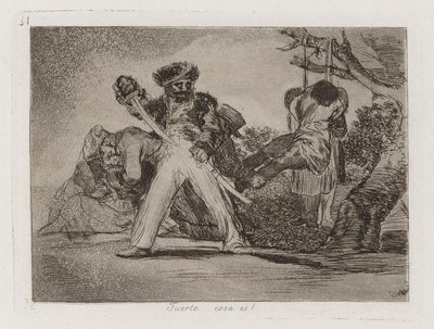 Wat een kracht! door Francisco de Goya