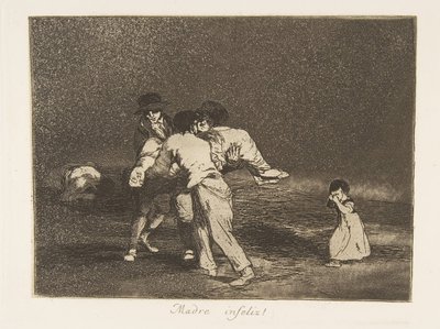 Plaat 50 uit De rampen van de oorlog door Francisco de Goya