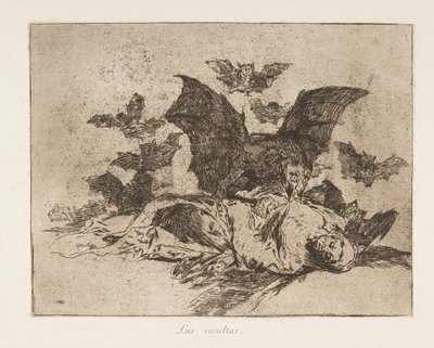 Plaat 72 uit De rampen van de oorlog Los Desastres de la Guerra door Francisco de Goya