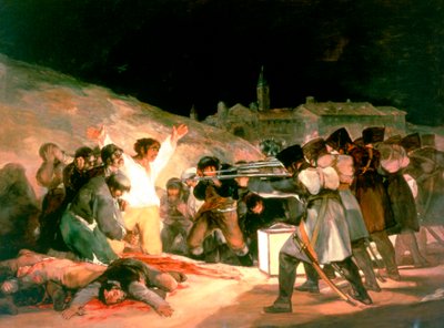 De schietpartijen van 3 mei 1808 door Francisco de Goya