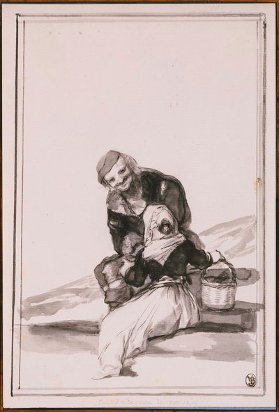 Pas op voor het Advies door Francisco de Goya