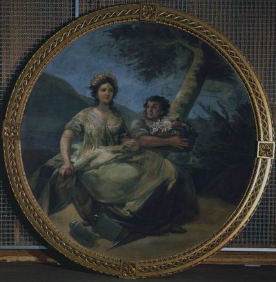 Allegorie van de landbouw, ca. 1805 door Francisco Jose de Goya y Lucientes