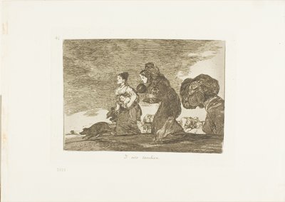 En dit ook, plaat 45 uit De Rampen van de Oorlog door Francisco Jose de Goya y Lucientes