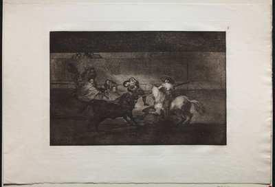 Stierengevechten: De dood van Pepe Illo (3e compositie) door Francisco de Goya