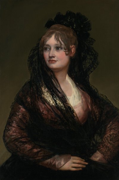 Dona Isabel de Porcel, tentoongesteld 1805 door Francisco de Goya