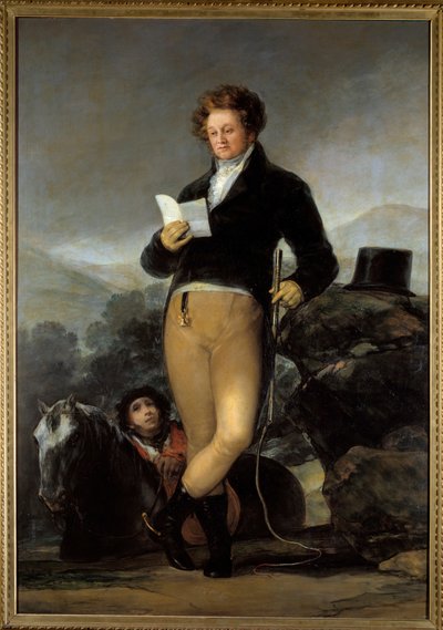 Portret van Don Francisco door Francisco de Goya