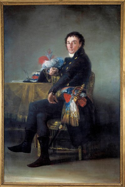 Portret van Ferdinand Guillemardet, ambassadeur van Frankrijk in Spanje (1765-1809) door Francisco de Goya