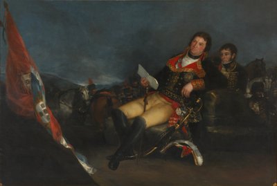 Portret van Manuel Godoy, bijgenaamd de Prins van de Vrede (detail) door Francisco de Goya