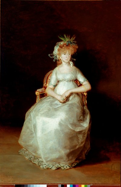 Portret van de Gravin van Chinchon door Francisco de Goya