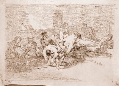 De rampen van de oorlog: Ze zullen nog kunnen dienen door Francisco de Goya
