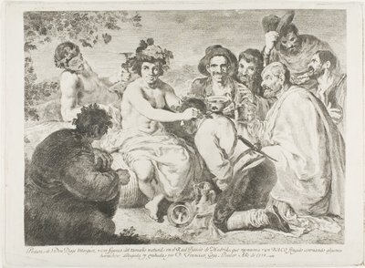 De dronkaards door Francisco Jose de Goya y Lucientes