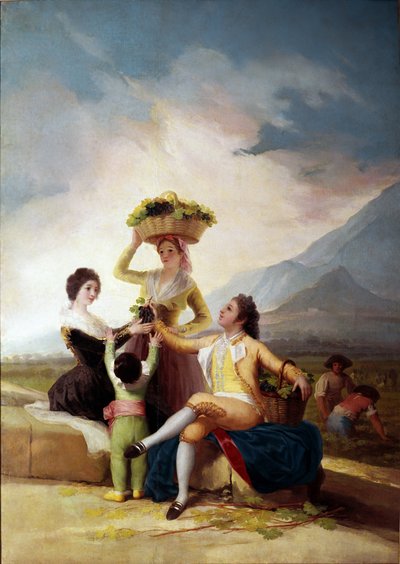 De oogst door Francisco de Goya