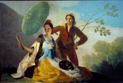 De parasol door Francisco de Goya