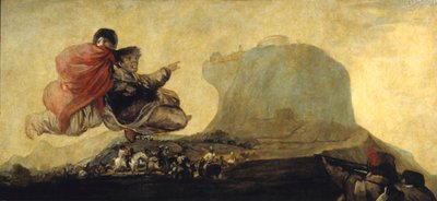 De sabbat van heksen of Fantastische Visie door Francisco de Goya