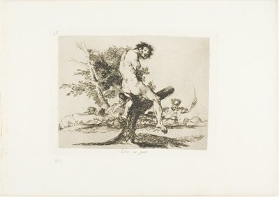 Dit is Erger, plaat 37 uit De Rampen van de Oorlog door Francisco Jose de Goya y Lucientes