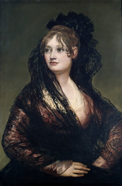 Onbekend beeld door Francisco de Goya