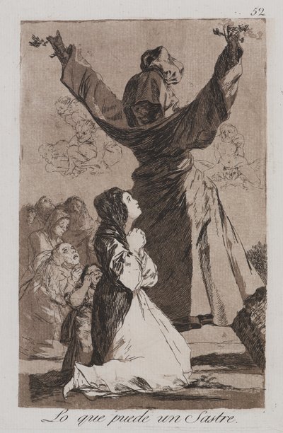 Wat een Kleermaker Kan Doen! (Lo que puede un sastre!) door Francisco de Goya