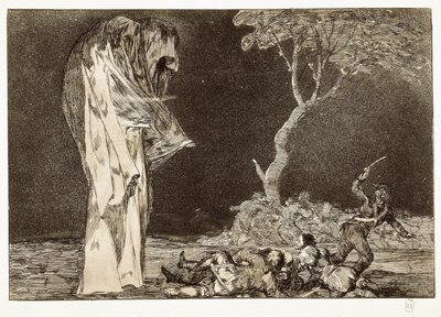 bord 2 in "Disparates" door Francisco de Goya