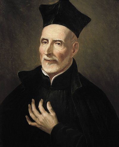 Calasanz, Sint Jozef (1556-1648). Spaanse geestelijke en pedagoog. Sint Jozef Calasanctius door Francisco Jover y Casanova