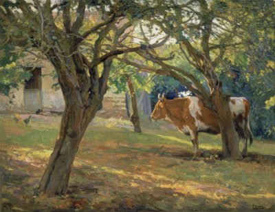 De boomgaard van meneer Juan – 1930/36 door Francisco Llorens Diaz