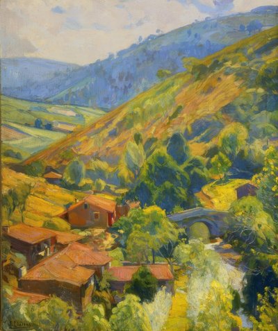 Rio Mandeo door Francisco Llorens Diaz