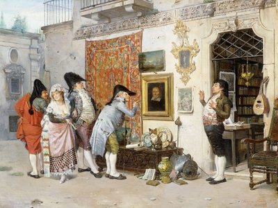 De antiquair door Francisco Peralta del Campo