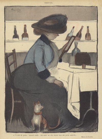 Illustratie voor Le Rire door Francisco Sancha y Lengo