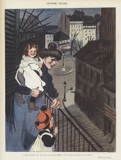 Illustratie voor Le Rire door Francisco Sancha y Lengo