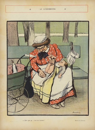 Illustratie voor Le Rire door Francisco Sancha y Lengo