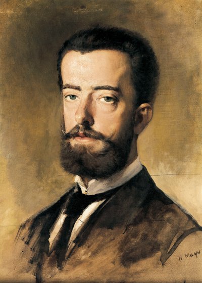 Portret van Amadeo I van Savoye (1845-1890), koning van Spanje door Francisco Sans y Cabot