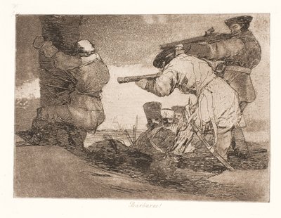 Barbaar! (38) door Francisco de Goya