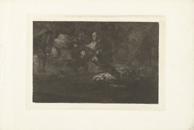 Begrafenis dwaasheid door Francisco de Goya