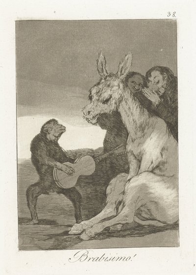Bravo! door Francisco de Goya