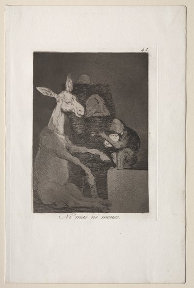 Caprichos: Niet meer en niet minder door Francisco de Goya
