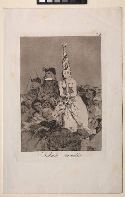 Caprichos: Er kon niets aan gedaan worden door Francisco de Goya