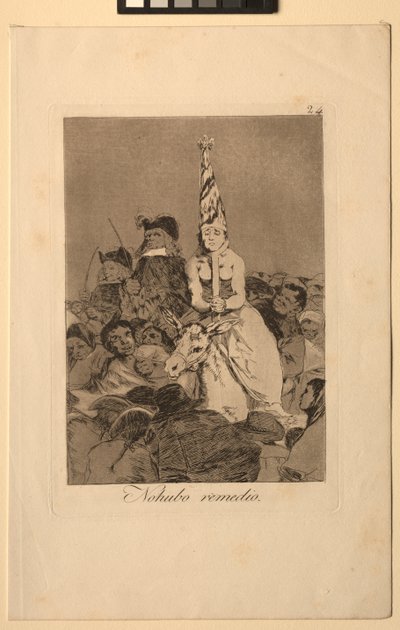 Caprichos: Niets kon eraan gedaan worden door Francisco de Goya