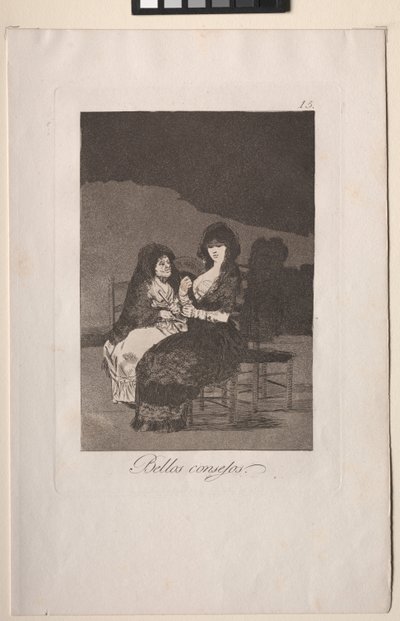 Caprichos: Mooie lessen door Francisco de Goya