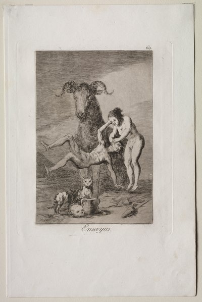 Caprichos: Proeven door Francisco de Goya